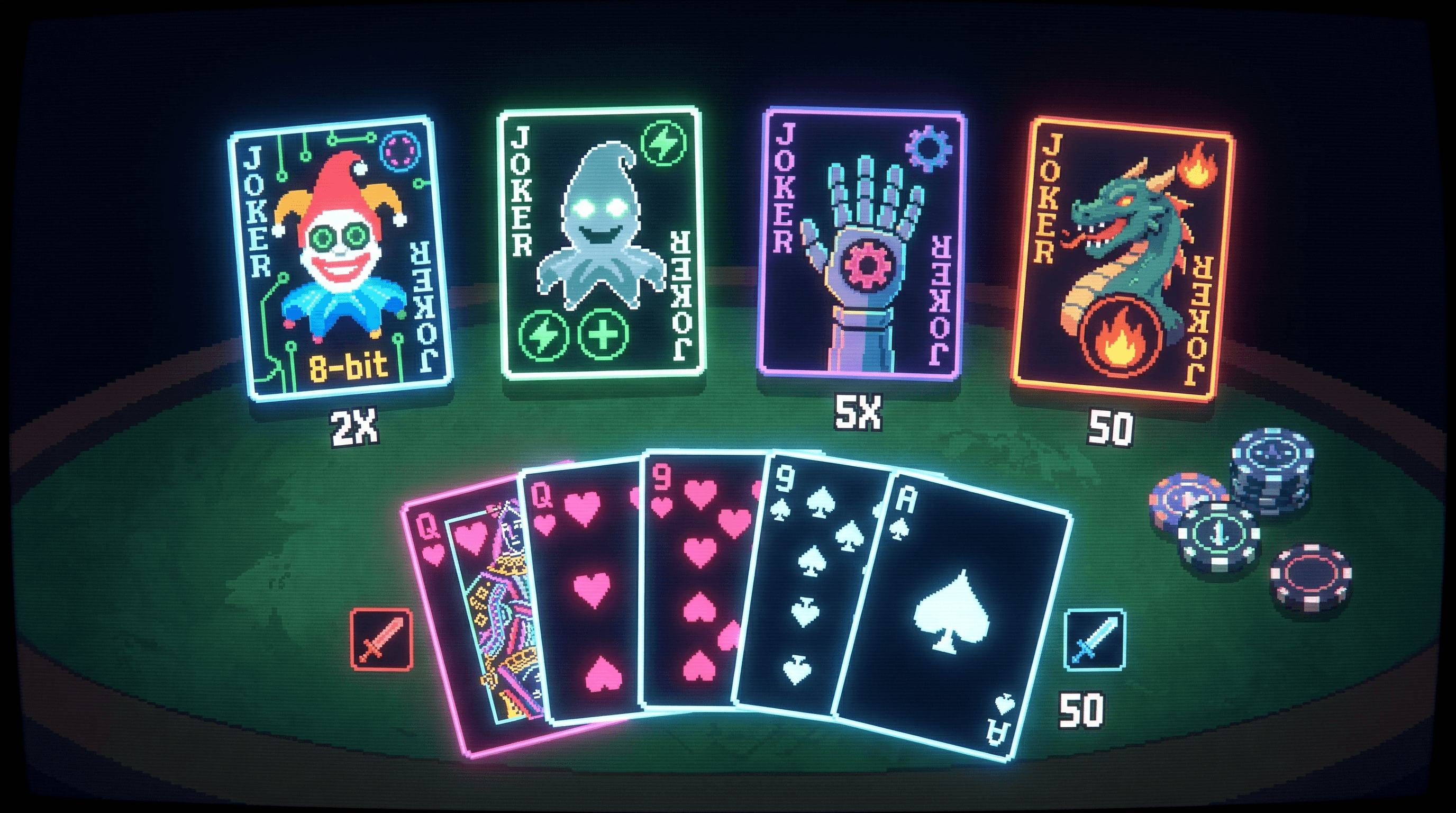 Balatro-Style Poker Deckbuilder